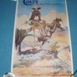 Petit poster reproduction ! Collection , Cowboy, Country,Old Time,WINCHESTER (5)