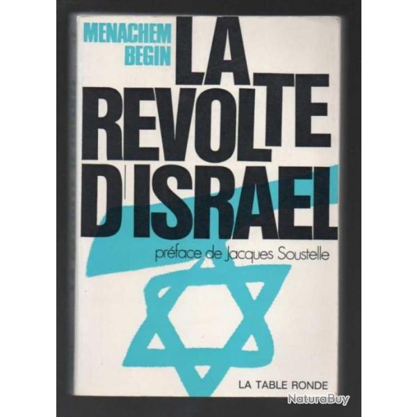 la rvolte d'israel de menachem begin