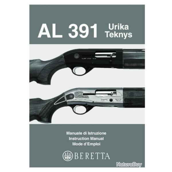 notice fusil BERETTA AL391 URIKA TEKNYS (envoi par mail) AL 391 - VENDU PAR JEPERCUTE (m1758)