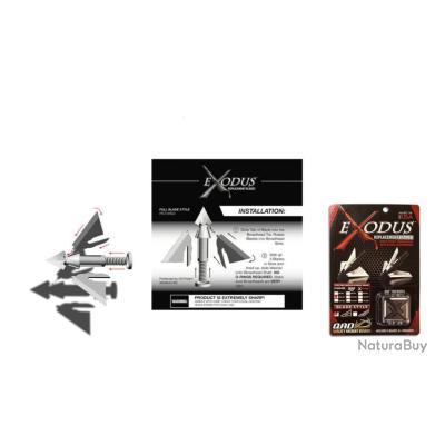 Pointes de chasse Exodus 100 gr main image 0