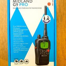 Midland Talkie-Walkie G9 PRO avec Oreillettes