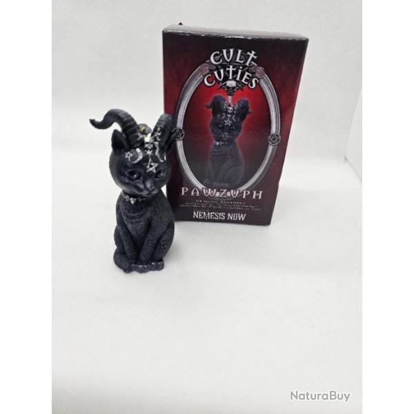 statuette rsine nemesis now pawzuph resine 10 cm gothique magie