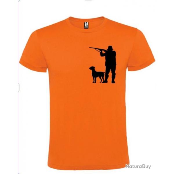 T-shirt 100 % coton motif chasseur votre t-shirt chasse spciale Personnaliser