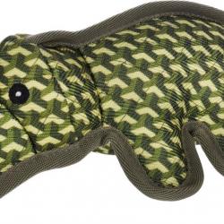 Jouet Strong Stuff Alligator vert 34 cm. pour chien.