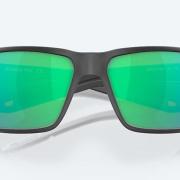 Lunettes De Soleil Fortis Cat Eyes - Noir Brillant - Vert / Polarisées
