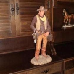 Statuette "Daniel MONFORT" Collection !!! "WAGON MASTER" (John WAYNE) ! Modèle 1