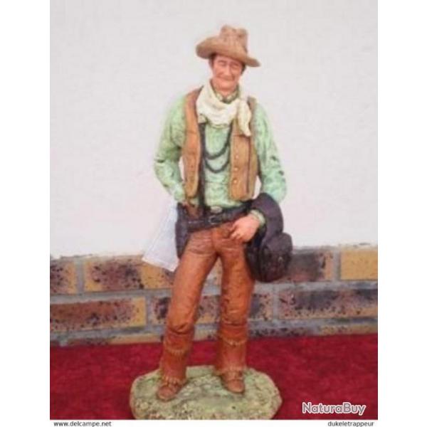 Statuette "Daniel MONFORT" Collection ! "WAGON MASTER" (John WAYNE second modle !)