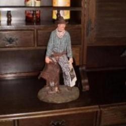 Statuette "Daniel MONFORT" Collection !!! Cowboy "SADDLE TRAMP" !
