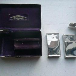 RASOIR GILLETTE SINGLE RING BRIT PAT N°28763-02.