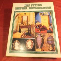 beau livre Styles.    meuble   EMPIRE   et    RESTAURATION