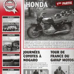motos d'hier 125, 127, 128, mensuel de la motocyclette ancienne et classique 2008 , honda