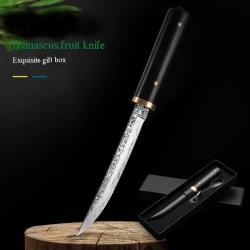 Couteau Japonais style Damas Etui Ebene, Modele: A