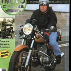 moto cycles 1997 8 et 9, kawasaki h2, famille kaffee racer, terrot 500 militaire, side harley,