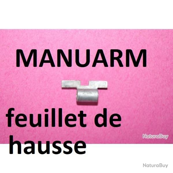 feuillet hausse MANUARM CARABINE NEUF MANU ARM - VENDU PAR JEPERCUTE (S20B260)