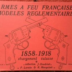 Manuel Armes à feu Francaises modèles réglementaires 1958-1918.  4ieme feuillet pas d'origine