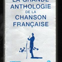 la grande anthologie de la chanson française pierre saka livre de poche