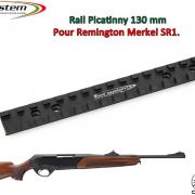 Rail Picatinny 21 mm pour Carabine Haenel SLB / Merkel SR1