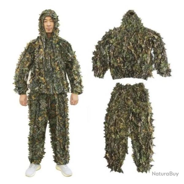 Ensemble camouflage veste et pantalon taille M (1.70/1.80m)