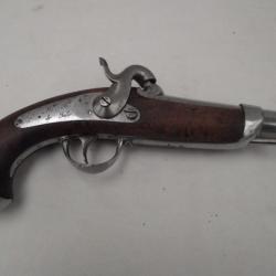 sorti de ma collection - pistolet de gendarme modèle 1842 manufacture royale de tulle parfait état