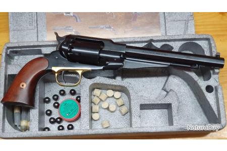 Revolver Remington 1858 Pietta A Poudre Noire + 6 Coups