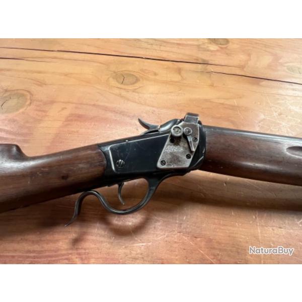 Trs belle carabine WINCHESTER 1885 militaire calibre 22 short