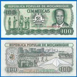 Mozambique 1000 Meticais 1989 Neuf Serie AA Numero 8099 Billet Afrique Animal