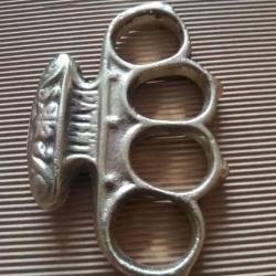 COLLECTION - POING AMERICAIN- EN BRONZE- NODEL -BOXER -PATENT