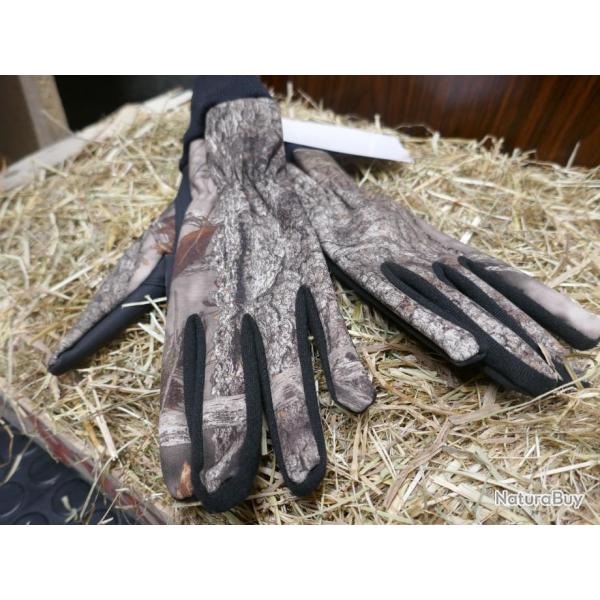 gants aspect decor bois  taille M (8.5) pour main moyenne