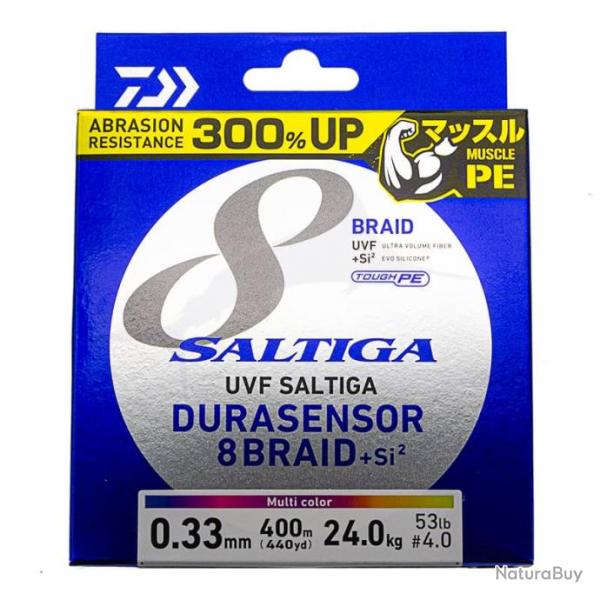 Daiwa Tresse Saltiga 8 Braid Dura 53lb 400m