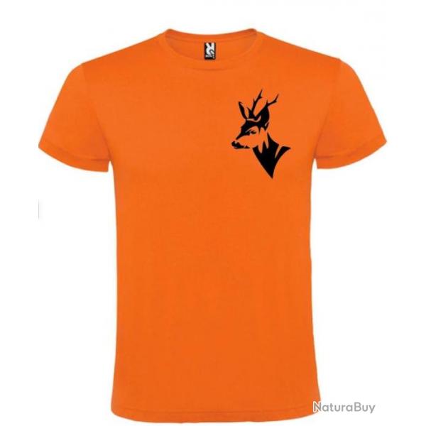 T-shirt 100 % coton tte de brocard  votre t-shirt chasse  Personnaliser