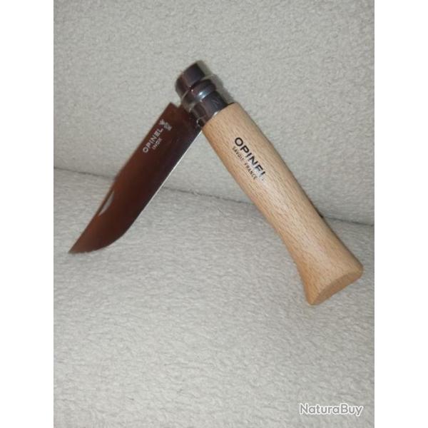 COUTEAU  OPINEL LAME INOX , Modle N9  ( Etat strictement neuf)