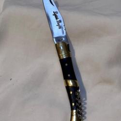 Couteau laguiole 22cm lame et tire bouchon