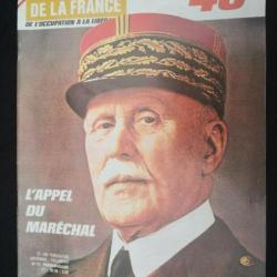 Lot de 8 Journaux de France - Sur le thème du Maréchal Pétain