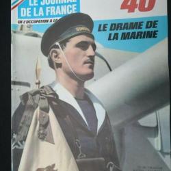 Lot de trois Journaux de France - Sur le thème de la Marine Française WW2