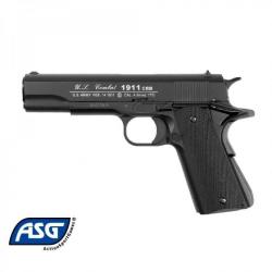 Pistolet ASG 1911 US-COMBAT - Blow Back 4,5 mm Co2 Bbs Acier