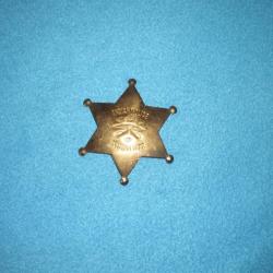Badge Etoile :Sheriff, Marshall , Indian Police , Inspecteur, etc... 42