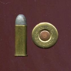 .38 Long Colt Original - RARE -marquage : UMC S  38 LONG H - For Colt Llightning 1877, Navy and Army