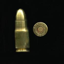 9 x 26.25 mm expérimentale France années 1945-46 - cartouche commémorative - marquage : AFERHM 2001