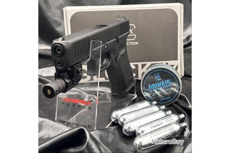 Pistolet Glock 17 GEN5 cal. 4.5mm à plombs