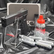 Pistolet Glock 17 Gen 4 Cybergun Full Metal 1.7J Cal.4.5 mm BBS