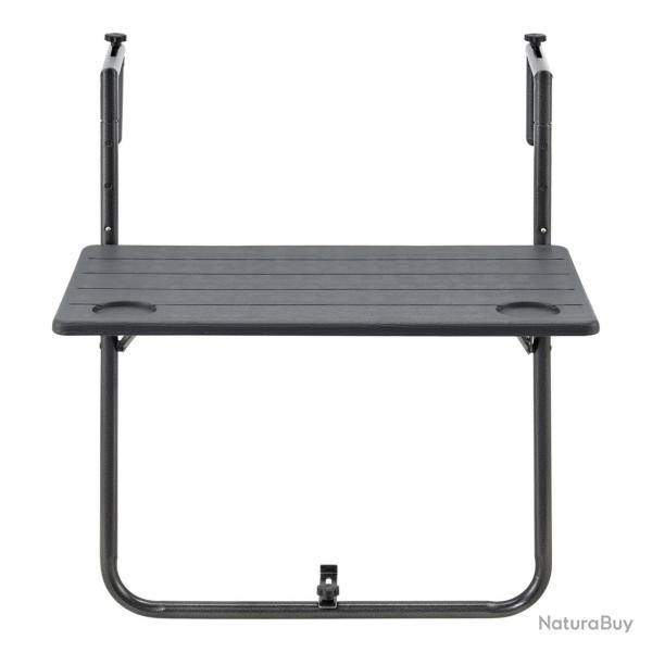 Table de balcon suspendue badolato rabattable et rglable en hauteur 83,5 x 60 x 60 cm 03_0008551