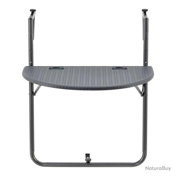 Table de balcon suspendue cicala rabattable et rglable en hauteur 83,5 x 60 x 64 cm 03_0008552
