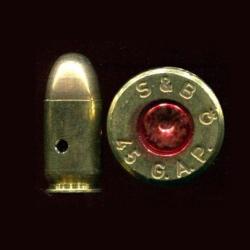 .45 GAP (Glock Auto Pistol) - S&B - étui de 19 mm