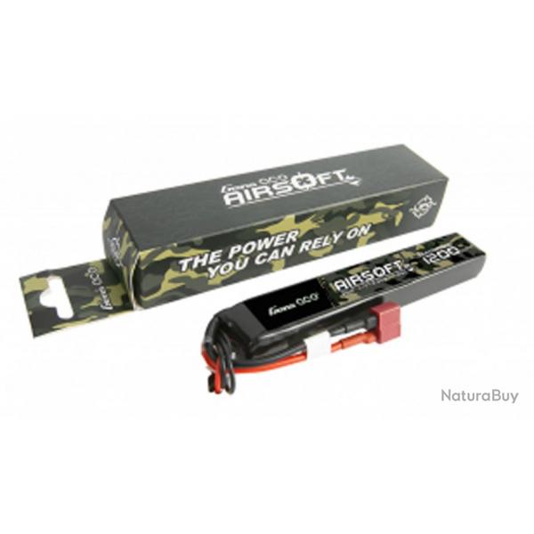 Batterie Lipo 2S 11.1V 1200mAh 25C 1 sticks T-DEAN Genspow