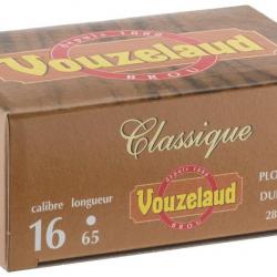 2 Boites , 1 Vouzelaud - Classique petit culot - Cal. 16/65 + 1 Vouzelaud - Classique 12/65 N°6