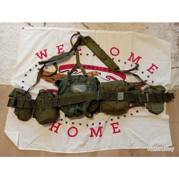 Brelage Alice us army LC2 buttpack nylon complet