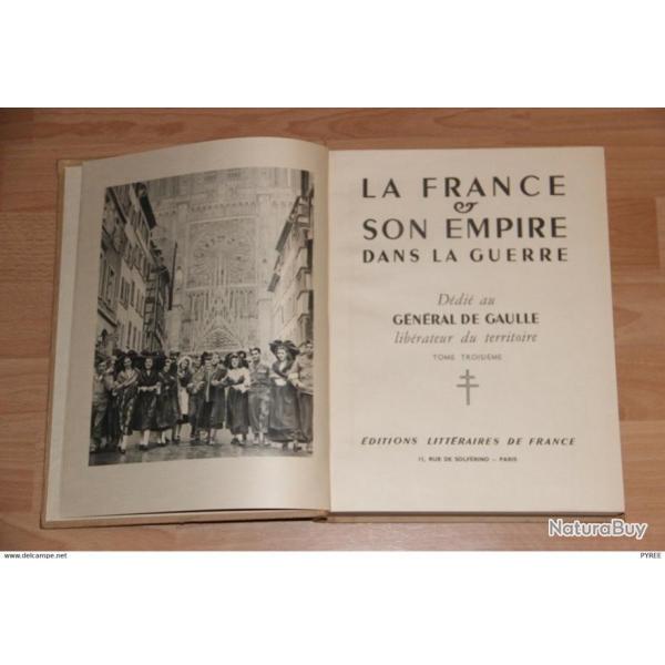 3 me VOLUME DE LA FRANCE ET SON EMPIRE DANS LA GUERRE WW2 39 45