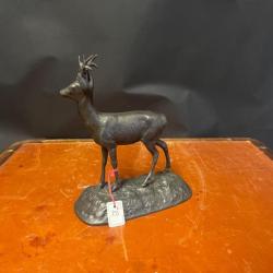 Bronze « le cerf   », M. Korniluk -L 16x l9xH19