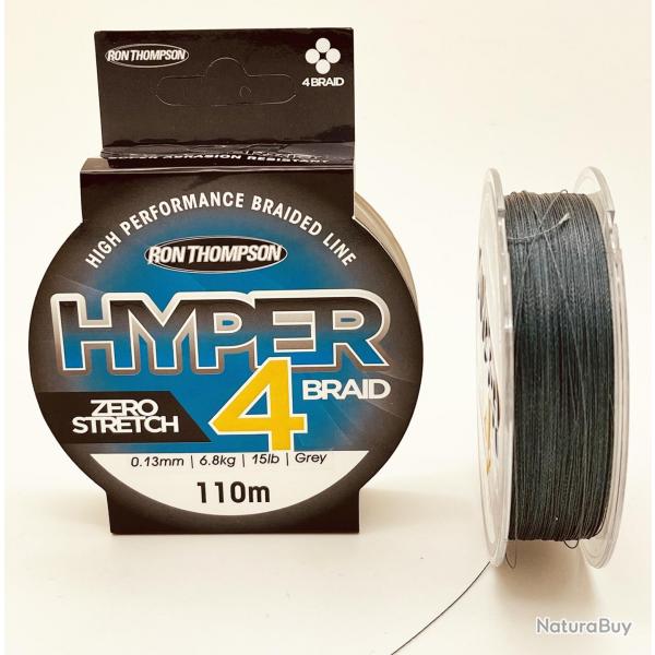 Tresse haute performance Hyper 4-Braid en 110m 13 / 100