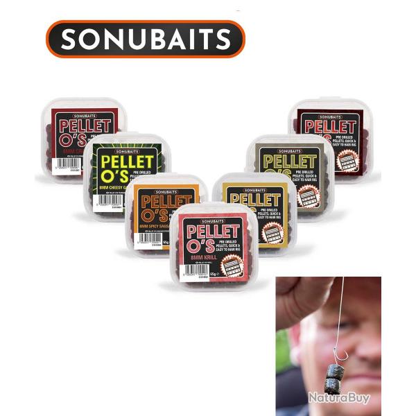 PELLET O'S PERCES 8MM SONUBAITS N 2